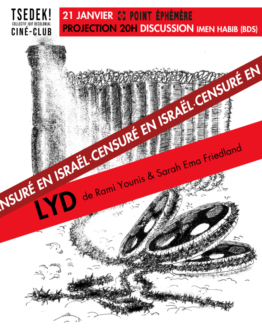 Ciné-Club : Censuré en&nbsp;Israël